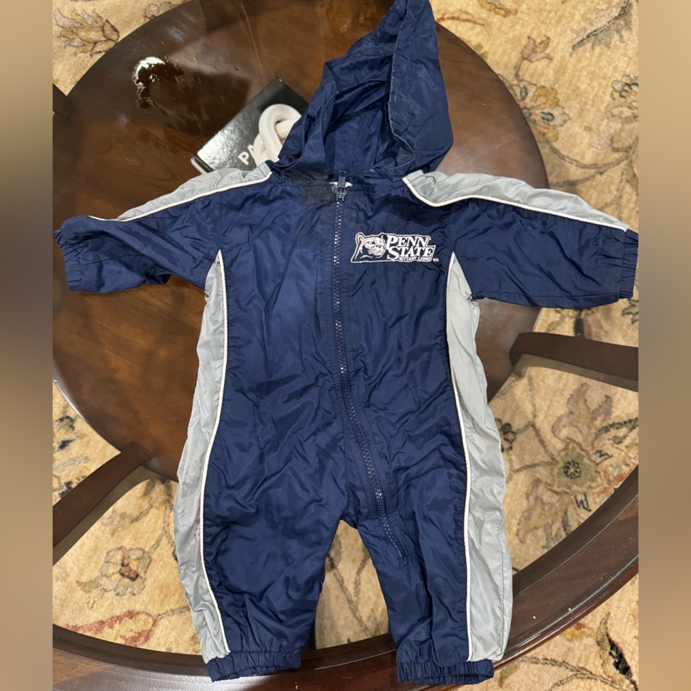 Penn State Baby Tailgating Sweatsuit Onesie